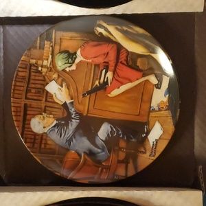 Norman Rockwell Plate